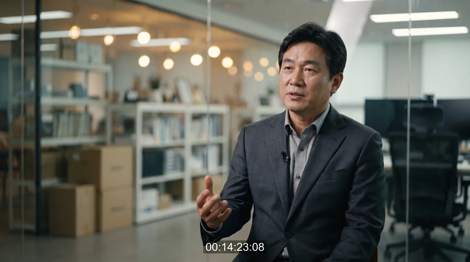 유통사 영업본부장 인터뷰 스틸